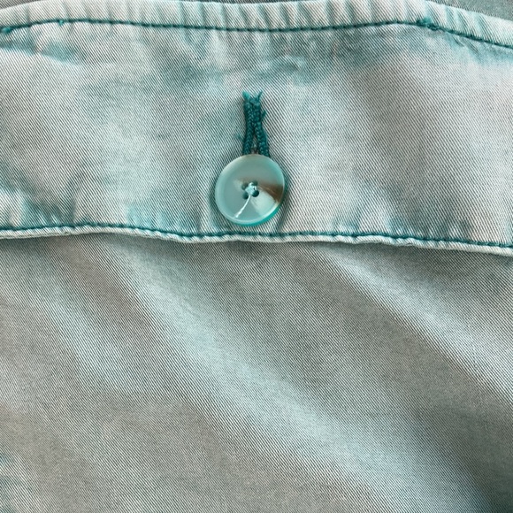 KUT from the Kloth Abigail Jacket Size Large Aqua - Picture 9 of 12